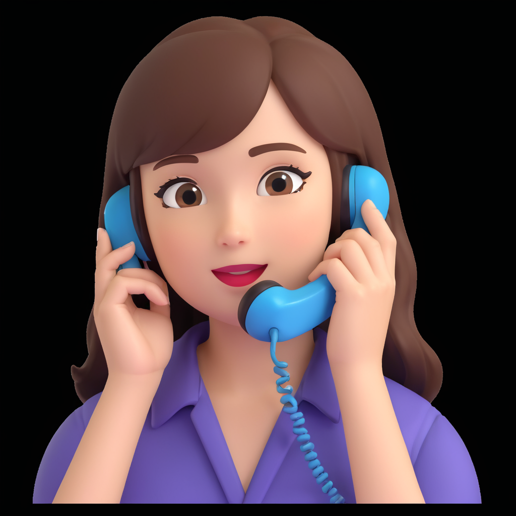 Girl Talking on Phone